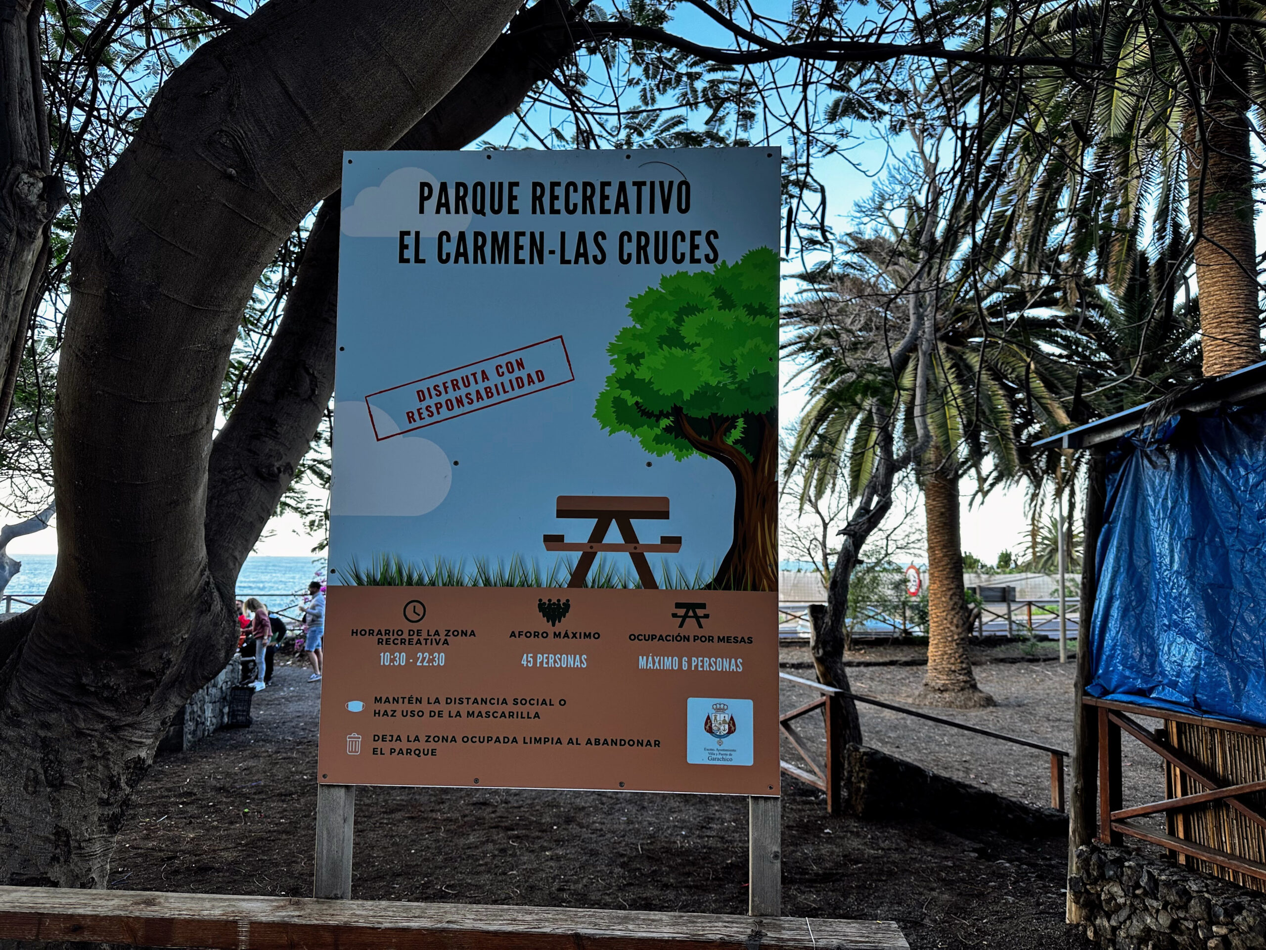Parque recreativo - El Carmen - Las Cruces logo